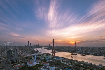 杨浦日落堆栈