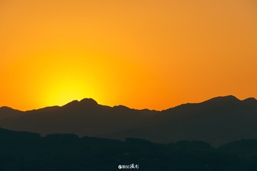 落日余晖