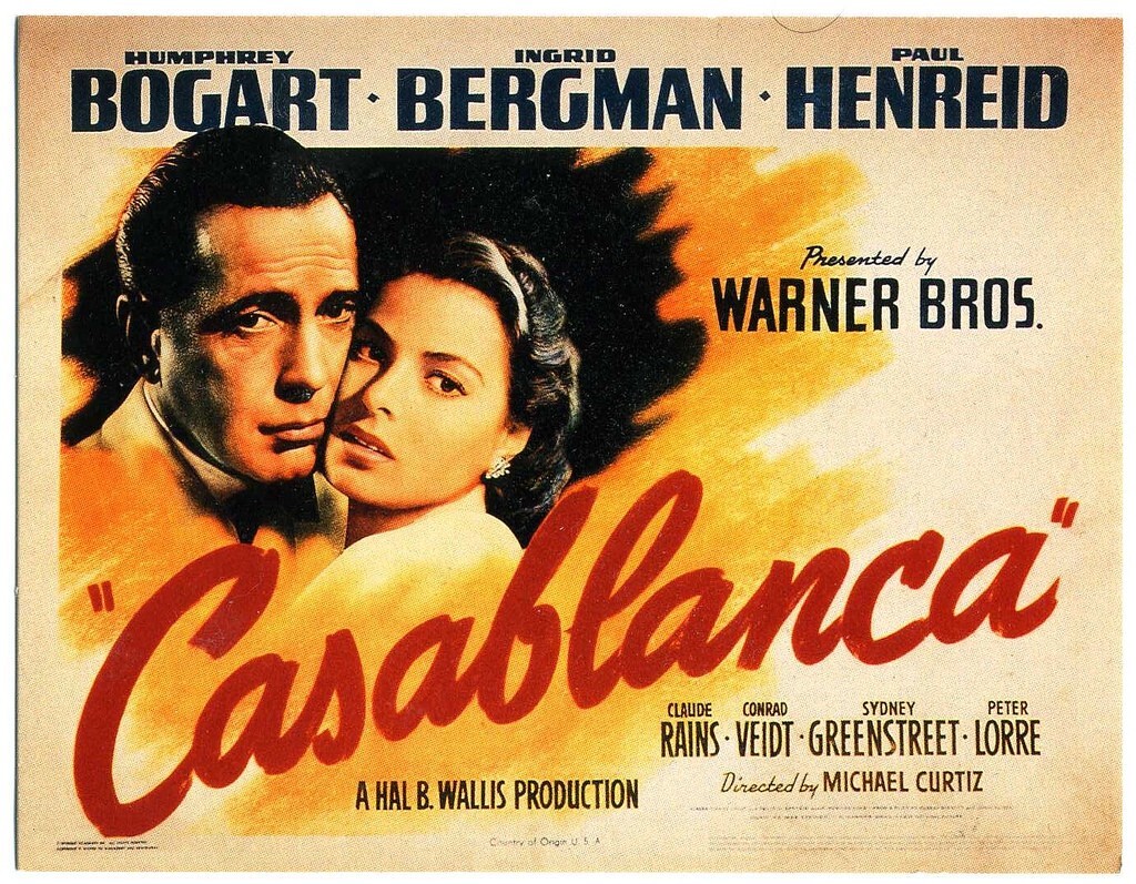 Casablanca 电影海报