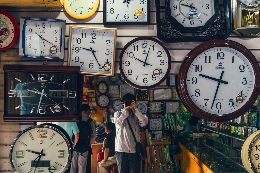 时间与空间与我。（PS.拍了两张，其中一张旁边有人，后期重叠覆盖掉了）