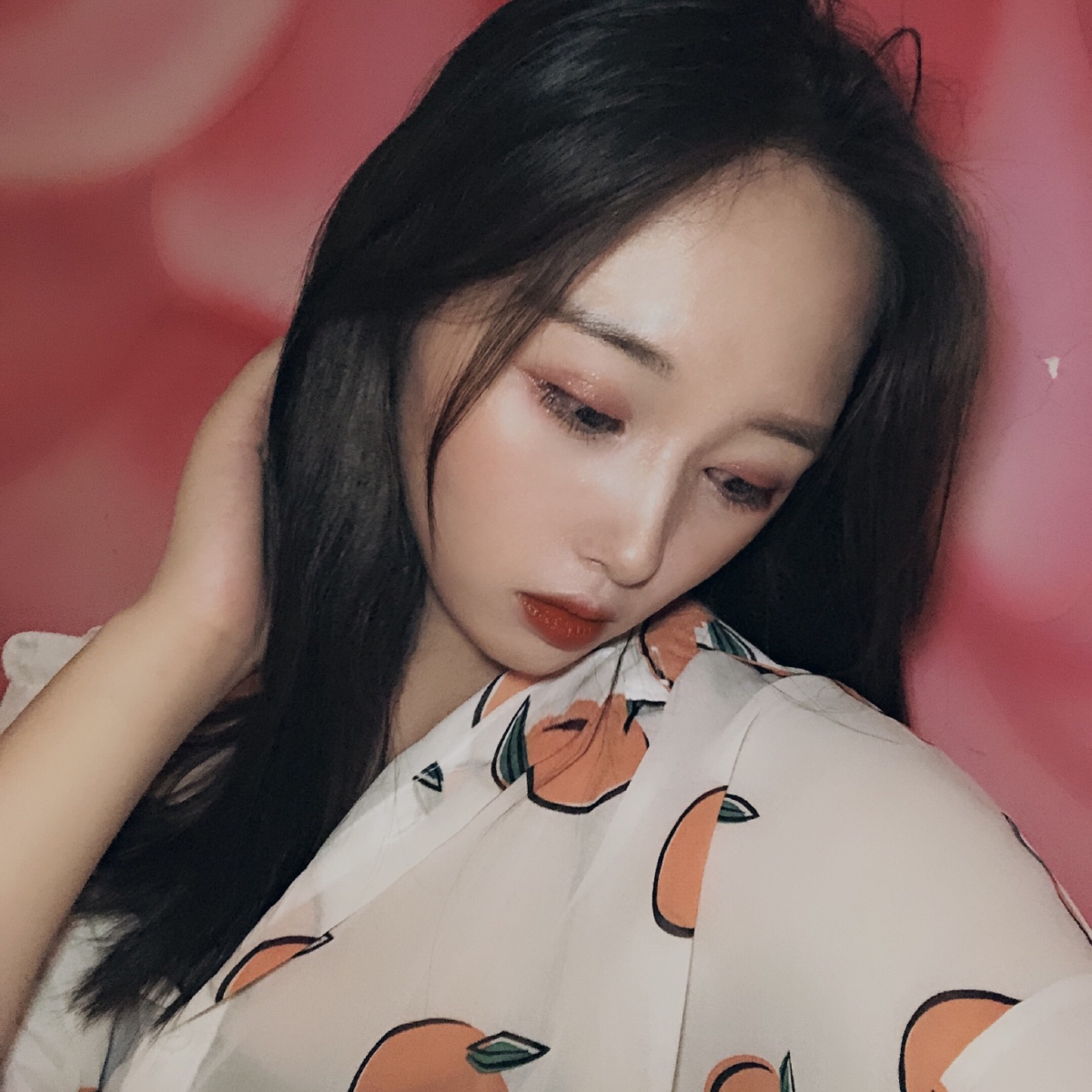美颜灯拍摄出来的效果照片