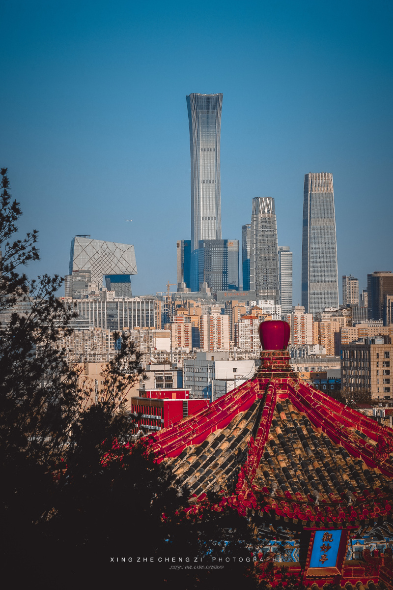 cbd长焦100400mm拍摄于景山公园