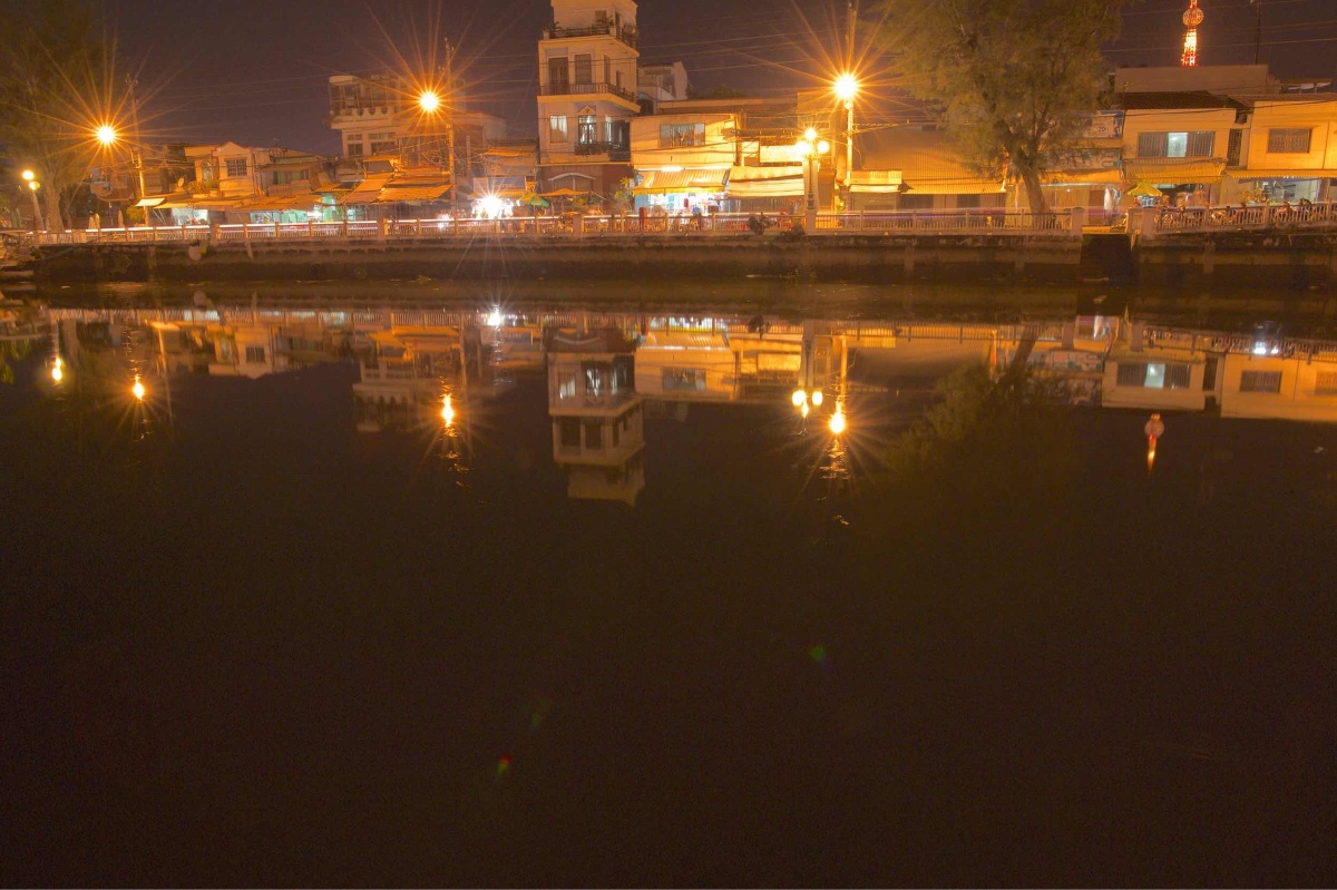 小河夜桥伴 - 城市, 街拍 - Alumi18 - 图虫摄影网