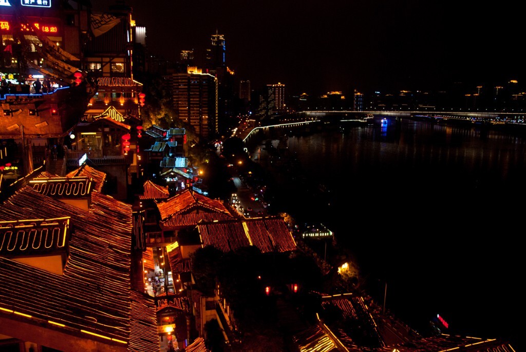 重庆洪崖洞 东方灯光夜色美的集成之地