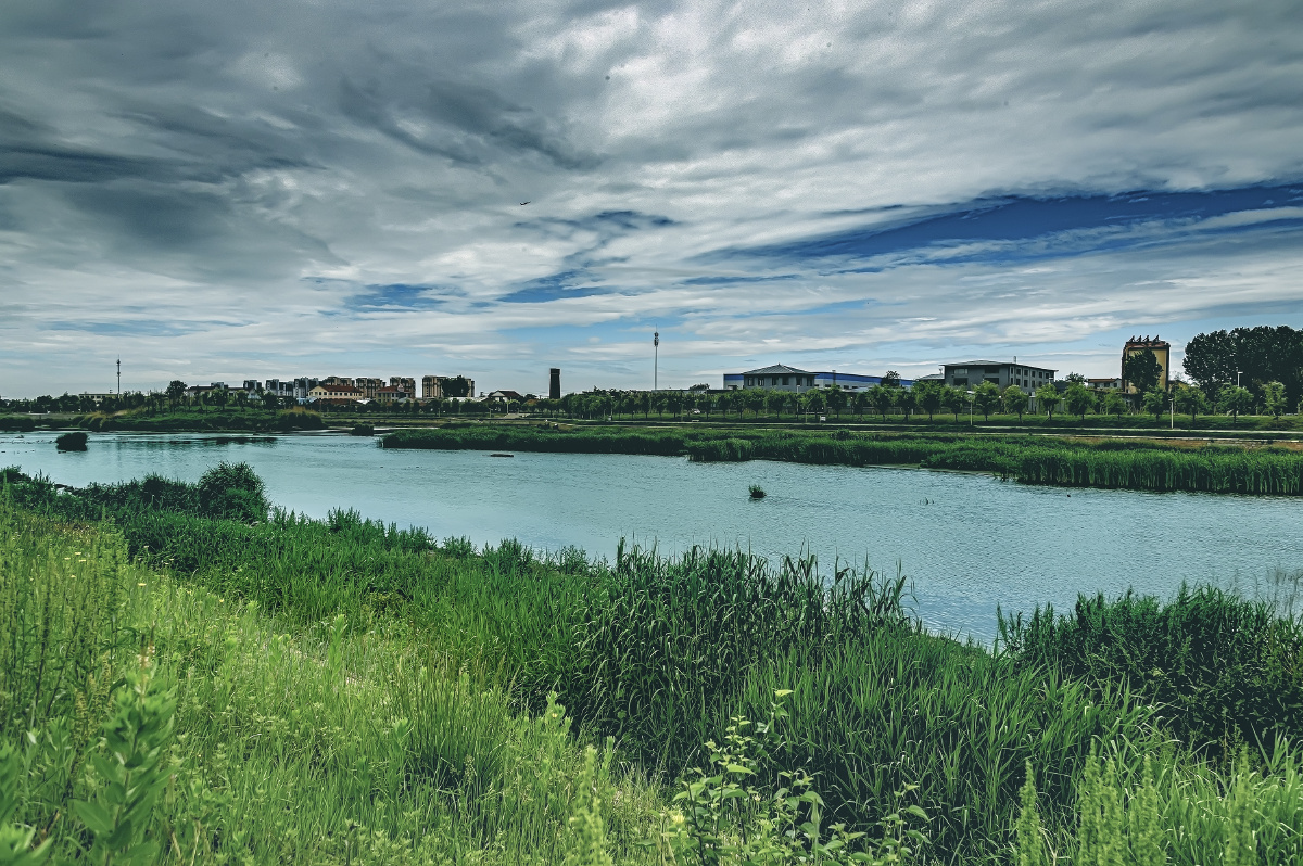 初夏时节青岛墨水河