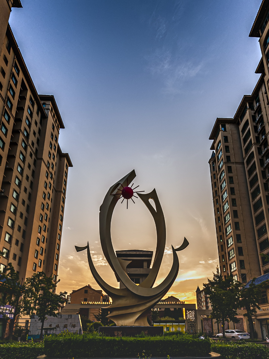 凤城夕照山东省高密市