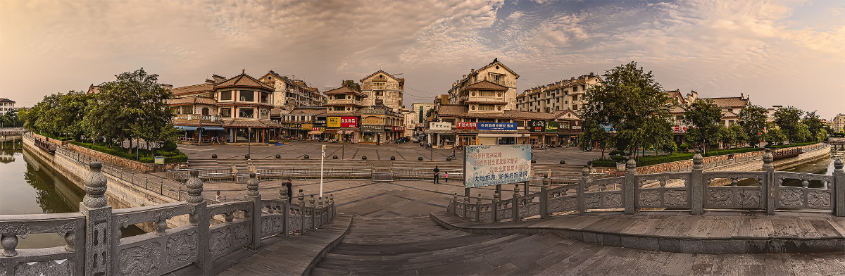 高密市苏州街全景图