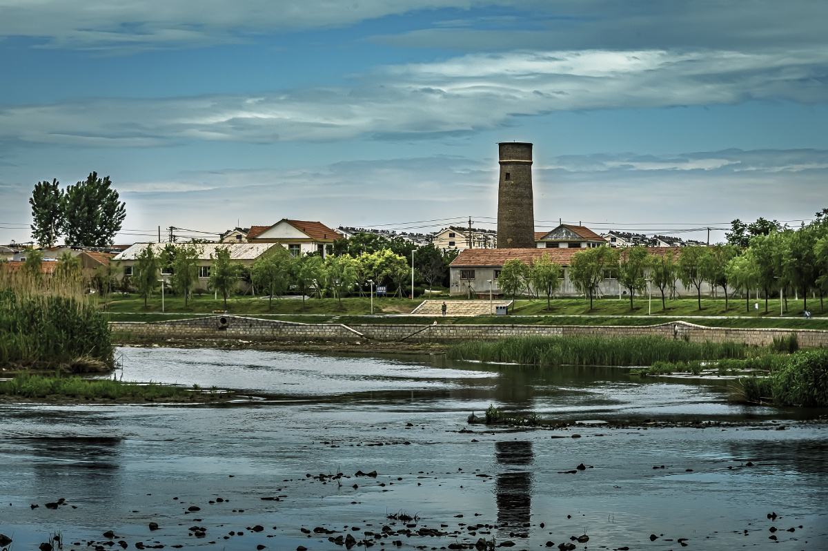 初夏时节青岛墨水河