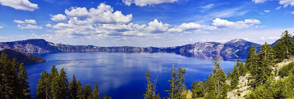 Clear Deep Blue