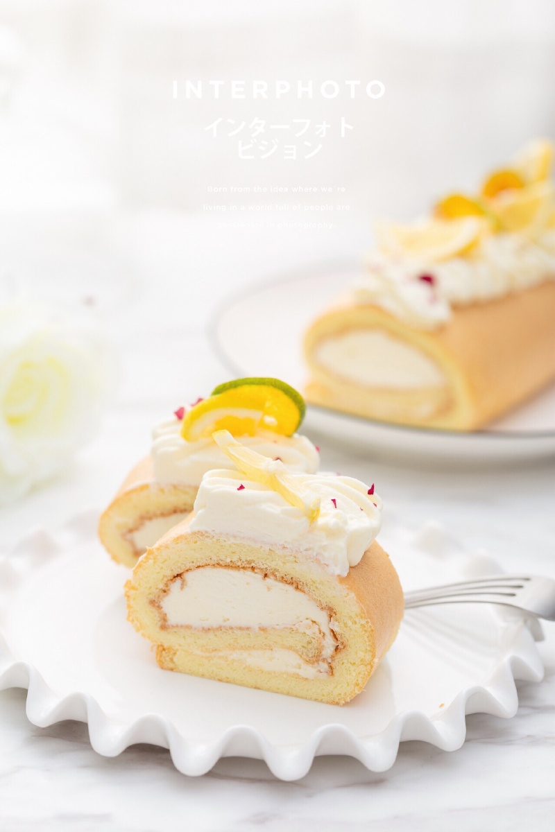 柠檬蛋糕卷