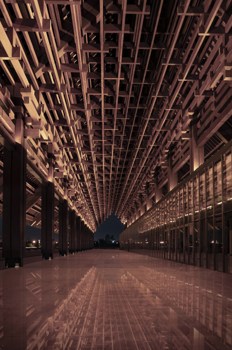 星辰大海从未遥不可及唯有热爱可抵漫长岁月拍摄成都天府国际会议中心