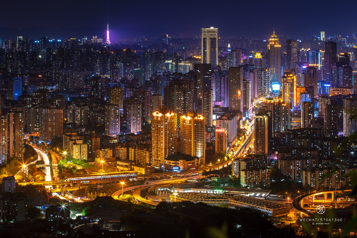 重庆南山壹华里夜景公园