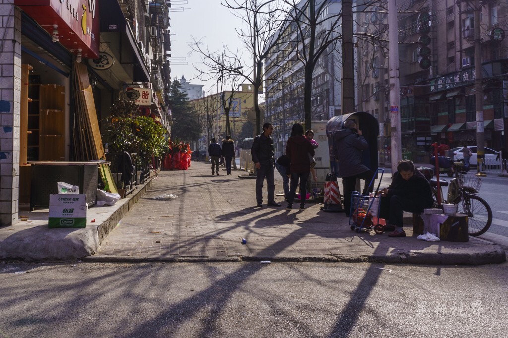 街景。