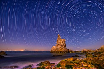 爱大连---西湖嘴星轨